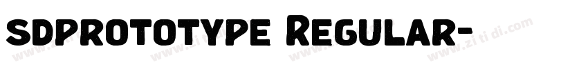 sdprototype Regular字体转换 sdprototype Regular字体转换